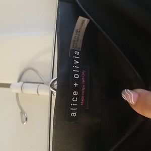 Alice + Olivia Leather Pants